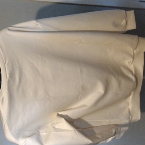 Cozy Football & Heart Sweatshirt – Black & Pink Graphic, Cream, Size S NWOT - Picture 4 of 5